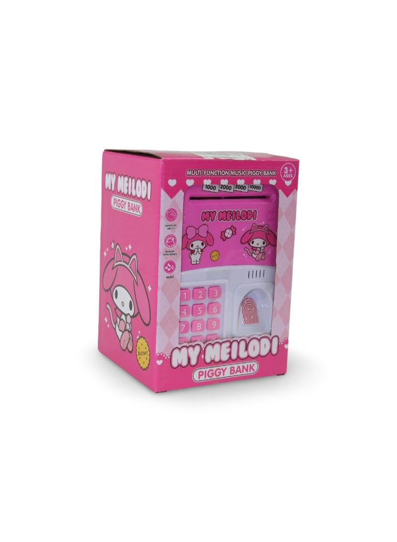 My Melody Electronic Money Bank Safe مع Fingerprint - Image 1